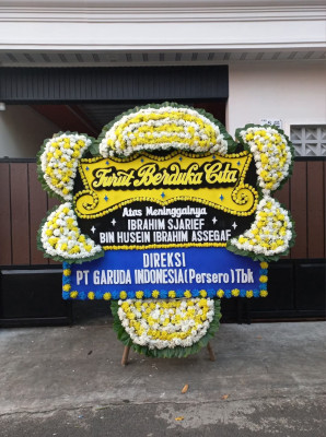 Papan Bunga Duka di Sulabesi Selatan